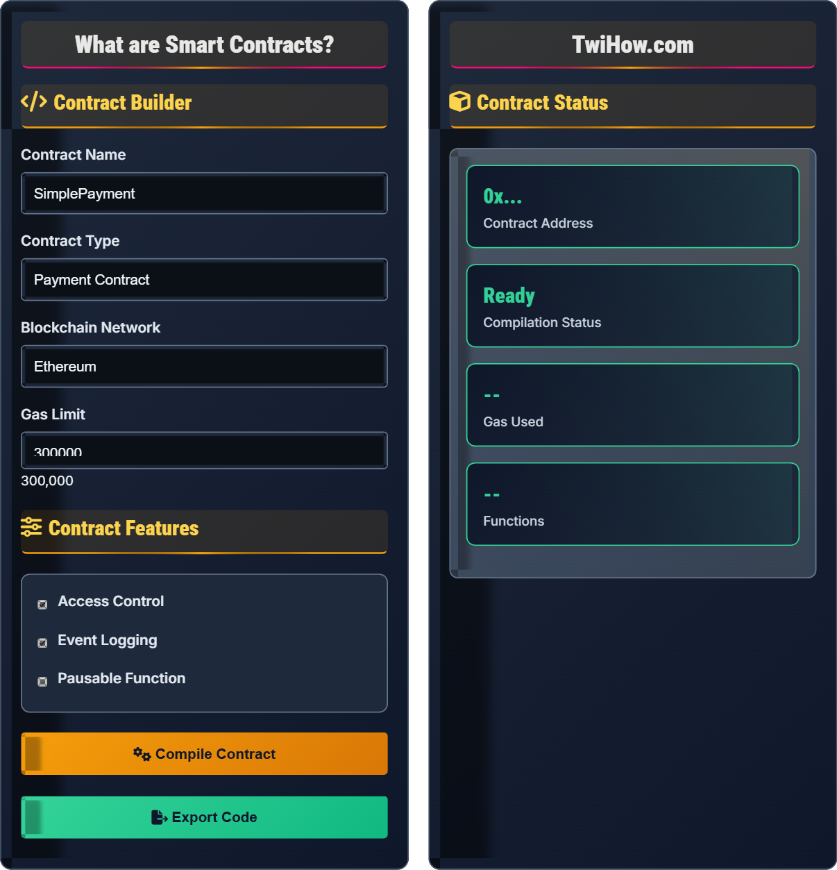 What are smart contracts?