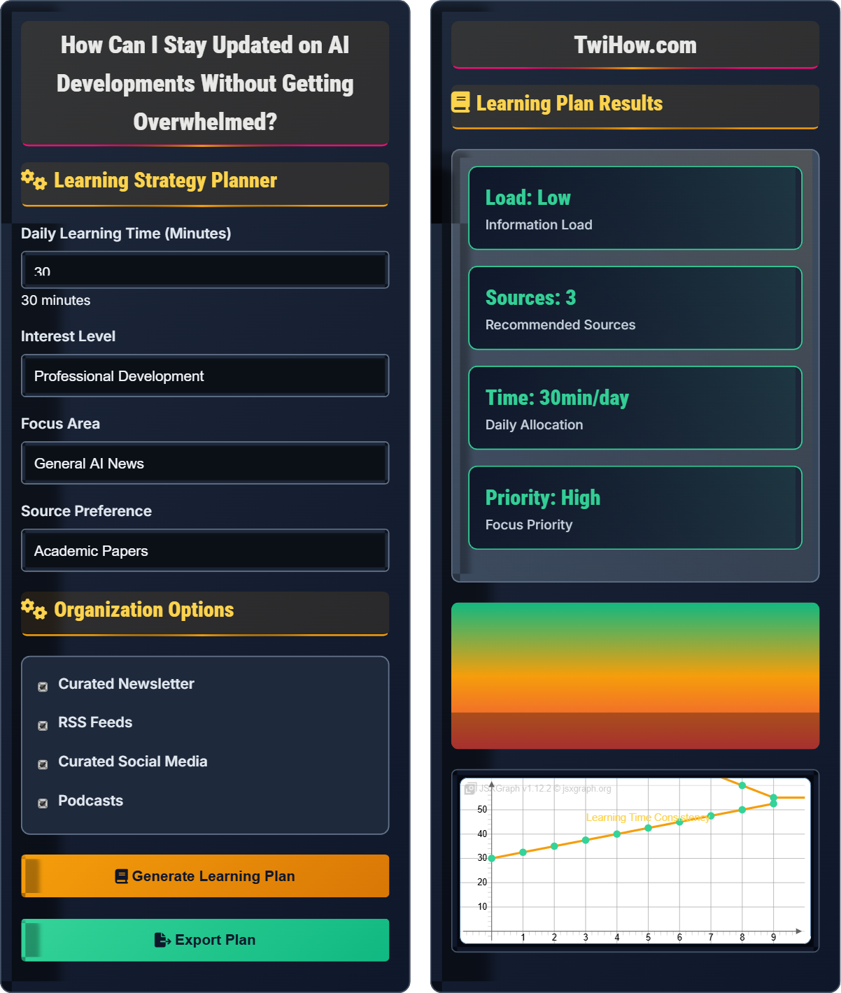 How can I stay updated on AI developments without getting overwhelmed?