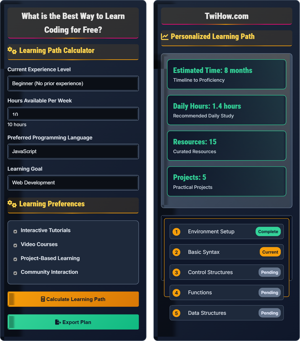 What is the best way to learn coding for free?