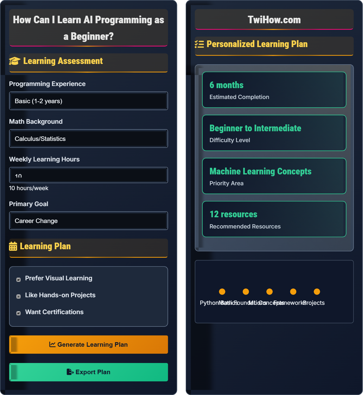 How can I learn AI programming as a beginner?